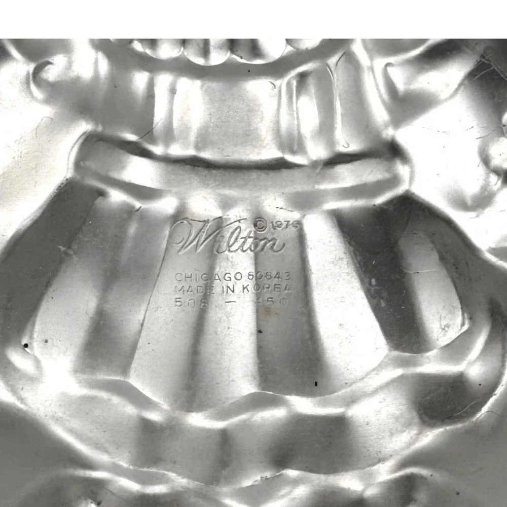 Vintage Wilton Raggedy Ann Cake Pan 1975 Aluminum Novelty Baking Mold 508-450
